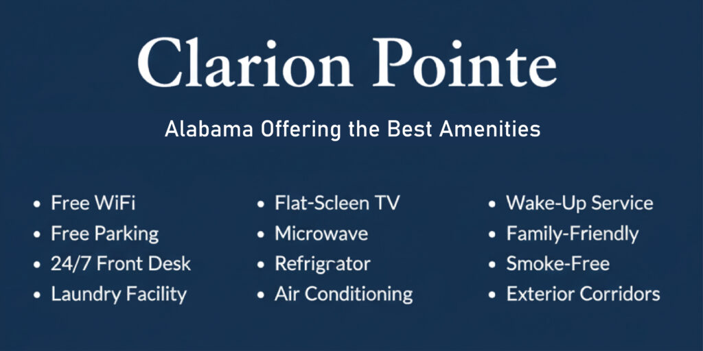 Clarion Pointe: The Best Hotel in Decatur, Alabama Offering the Best Amenities